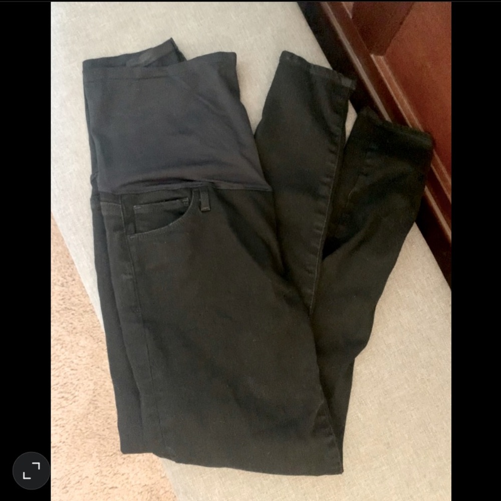 GAP Maternity Skinny Jeans, 10/30R, black